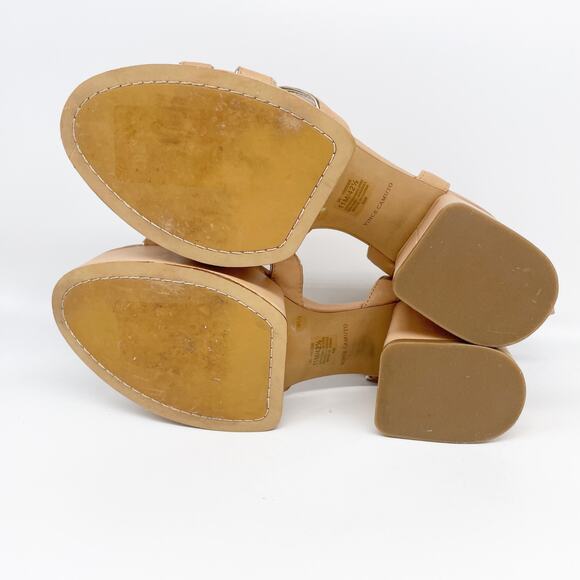 Vince Camuto Women's Freesie Platform Sandals Sandstorm Tan Size 11M - Picture 7 of 13